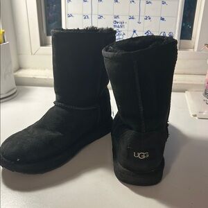 UGG Black Suede Boots
